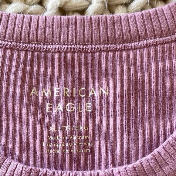 Pink Ribbed T-Shirt - Picture 2 of 8